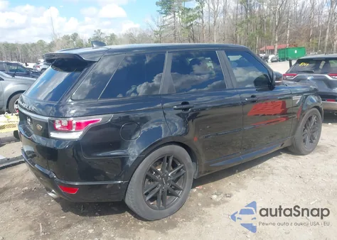 2017 Land Rover Range Rover Sport 3.0L V6 Supercharged Hse из США, поврежденный, VIN SALWR2FV7HA178369